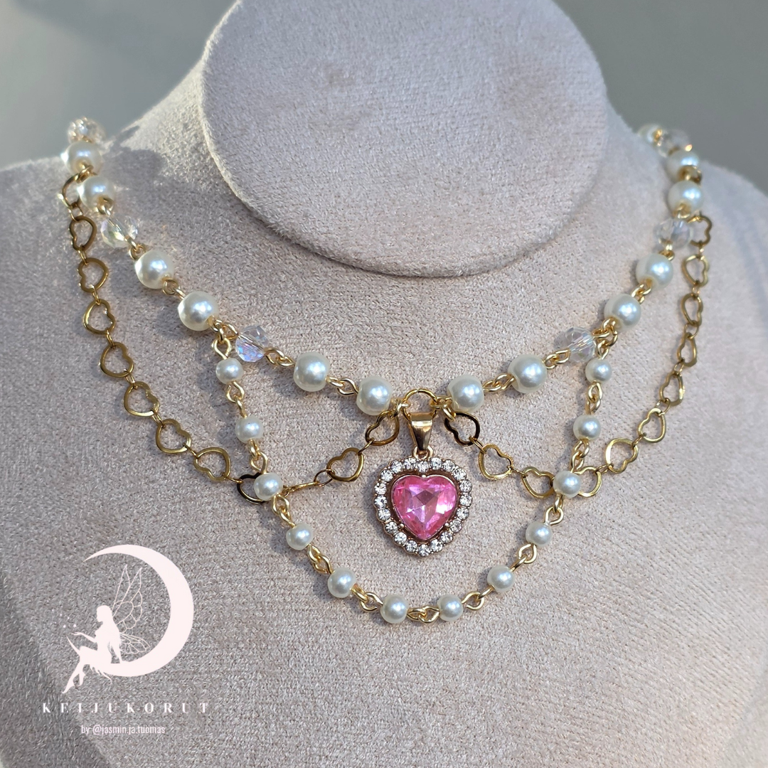 Cupid's Love Chain Necklace