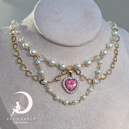 Cupid's Love Chain Necklace