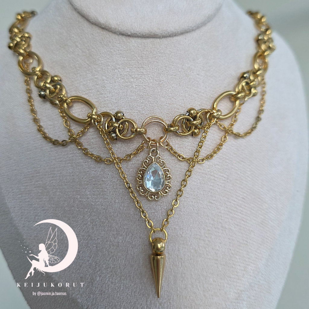 Chainmail Necklace - Gold