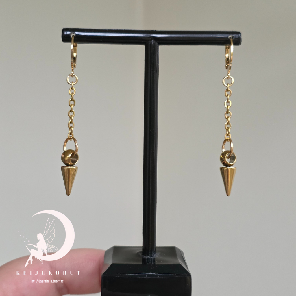 Spike Drop Earrings