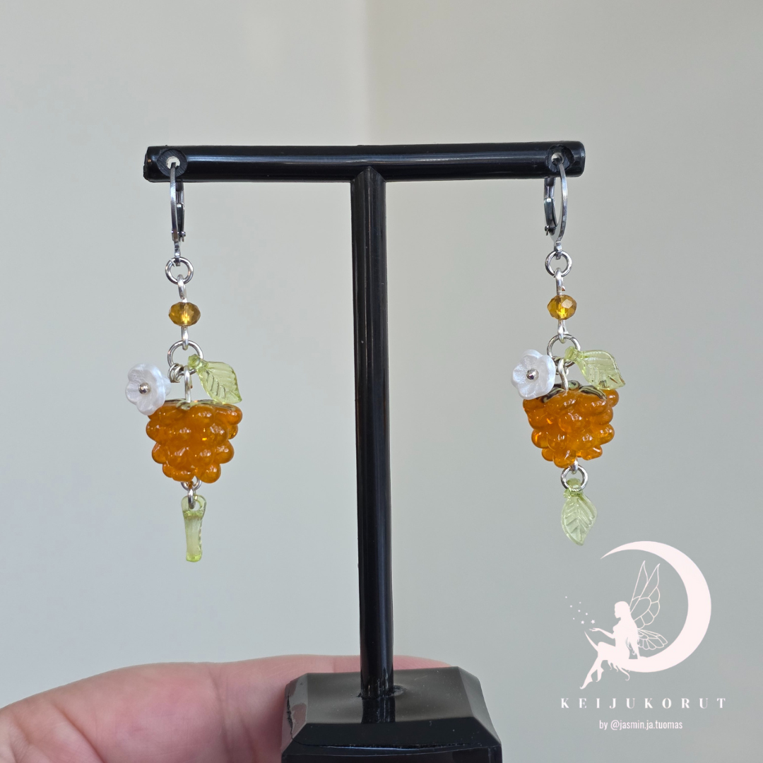 Cloudberry Earrings