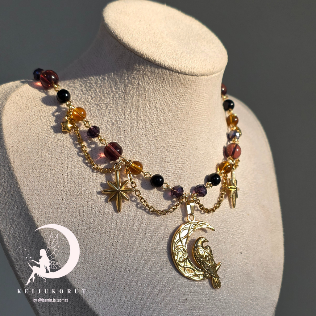 Morrigan Necklace - Gold