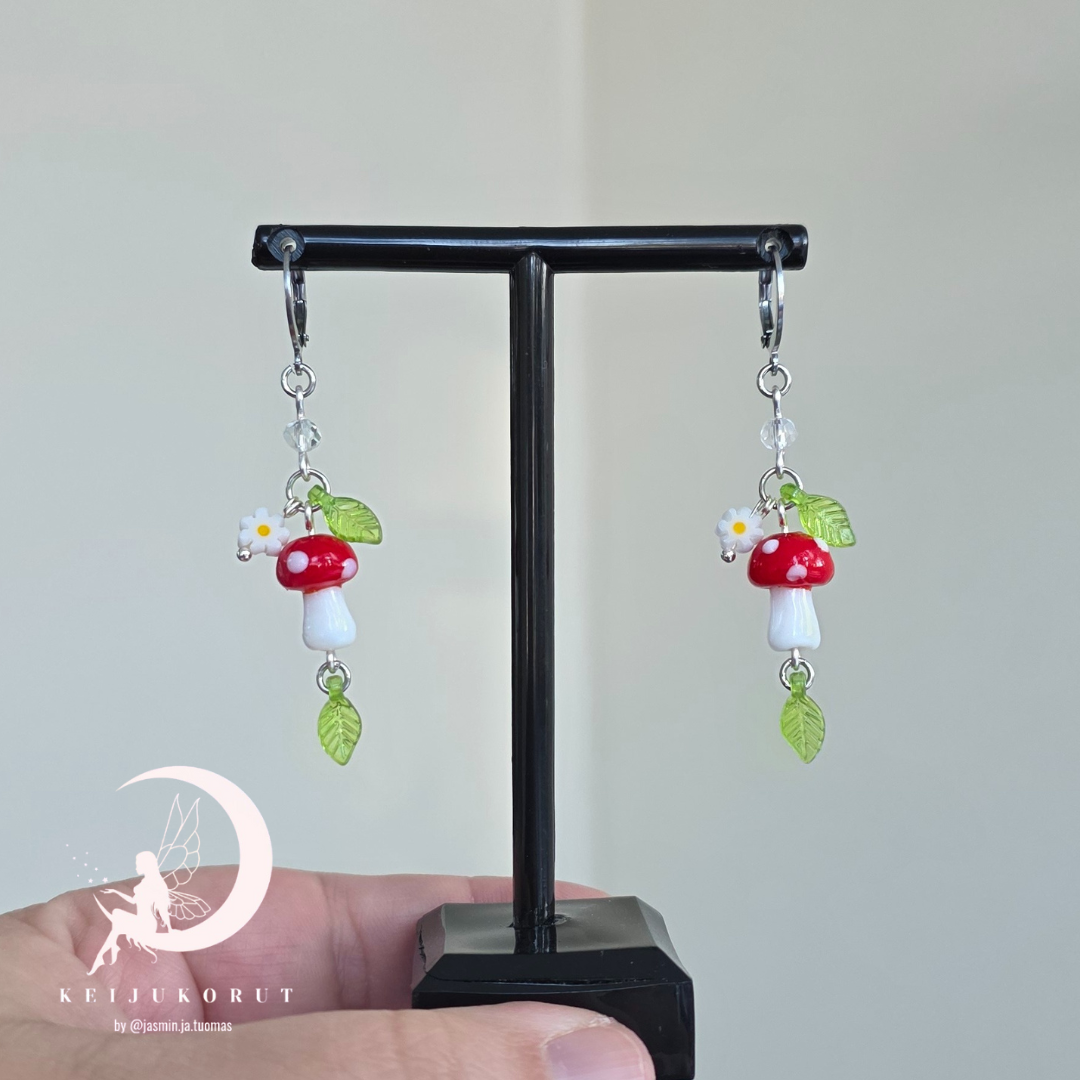 Summer Mushrooms Earrings