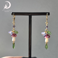 Winter Mushroom Earrings