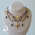 Galaxy Necklace Set - Gold