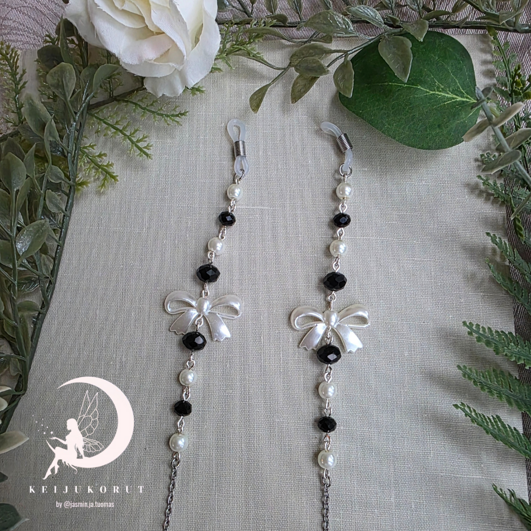 Coquette Eyeglass Chains - Silver