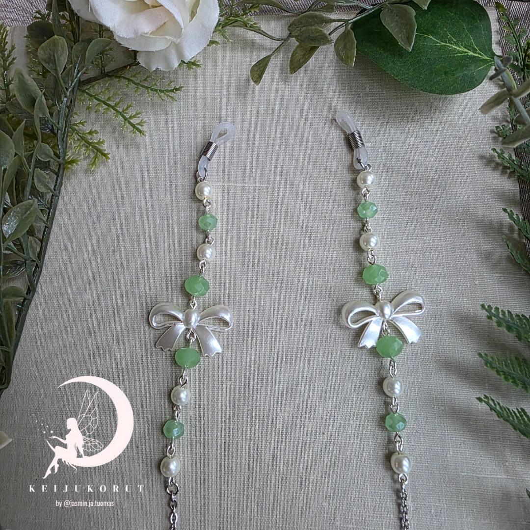 Coquette Eyeglass Chains - Silver