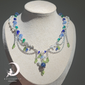 Silver Stainless Steel Mustikka Necklace