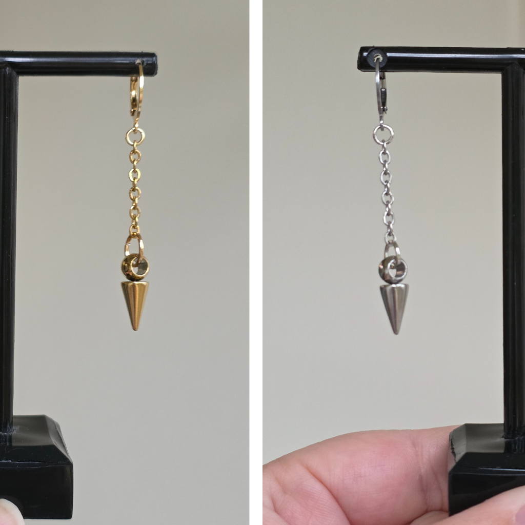 Spike Drop Earrings